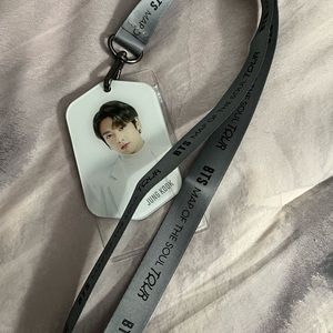 Jungkook lanyard/card holder